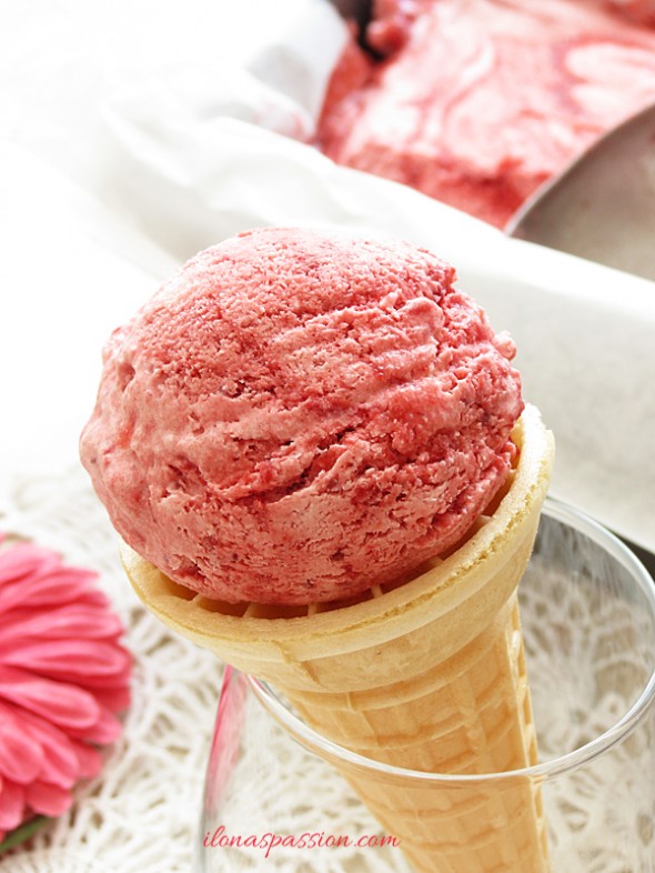 Strawberry Ice Cream Recipe
