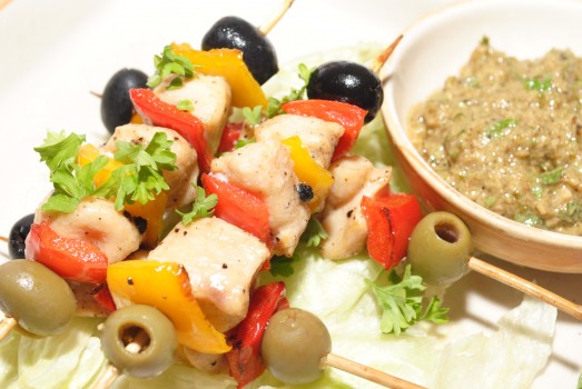 Grilled Chicken Skewers