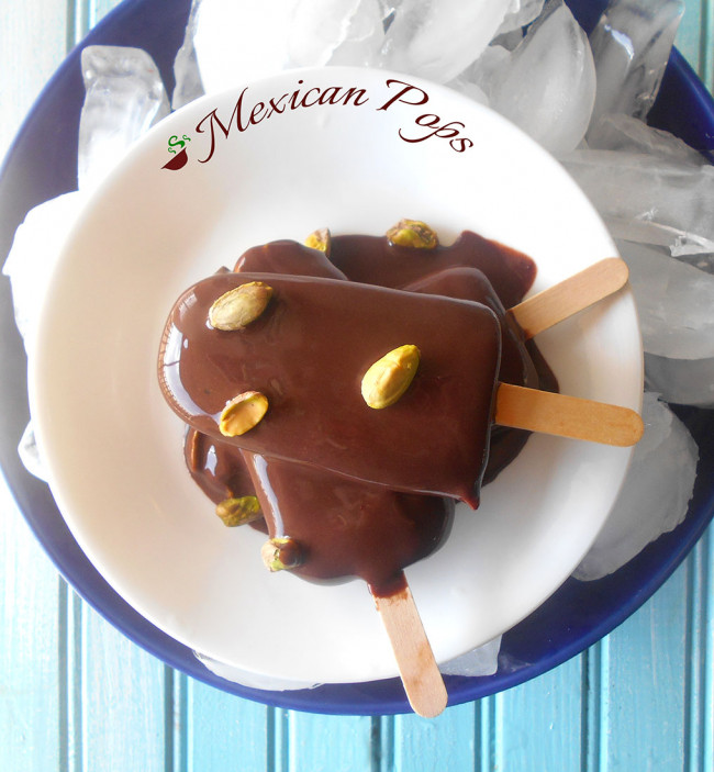 Mexican Pops With Tequilla And Coffee