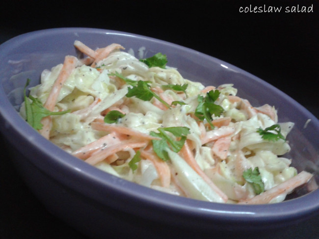 coleslaw salad