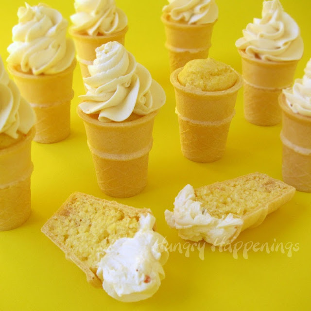 Make appetizers in mini ice cream cones for an end of summer party