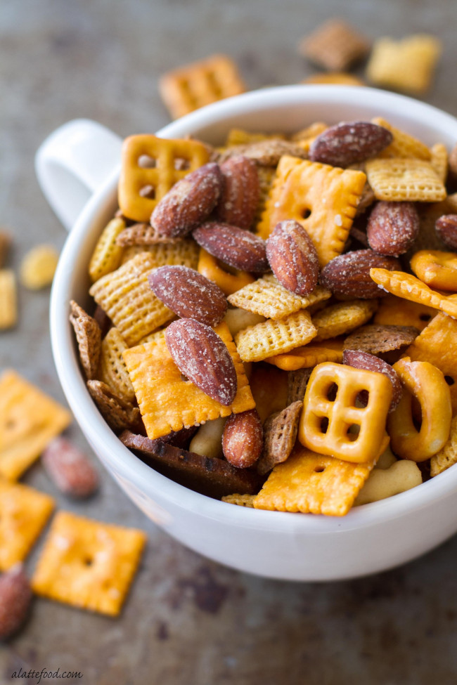 Barbecue Smokehouse Party Snack Mix