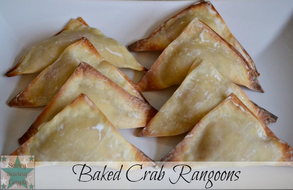 Easy Baked Crab Rangoons Recipe - Savvy Saving Couple