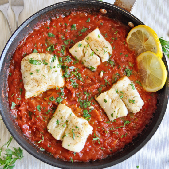 The Ultimate Spanish Cod with Tomato Sauce