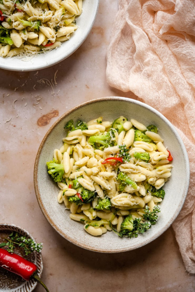 Cavatelli And Broccoli Pasta

