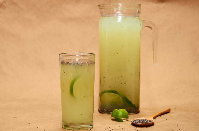 Chia Lime Water