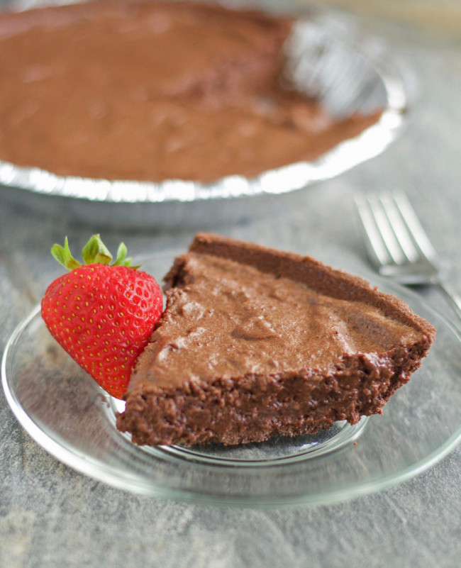 Chocolate Mousse Pie Gluten and Dairy Free