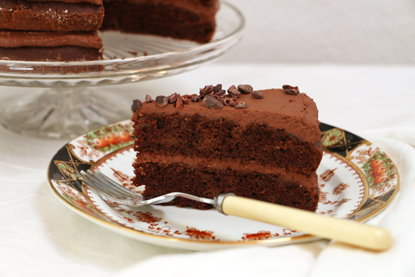 Gluten Free Chocolate and Courgette Cake