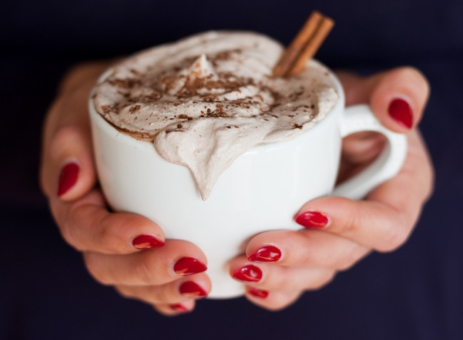 Hot Chocolate With A Touch Of Cinnamon