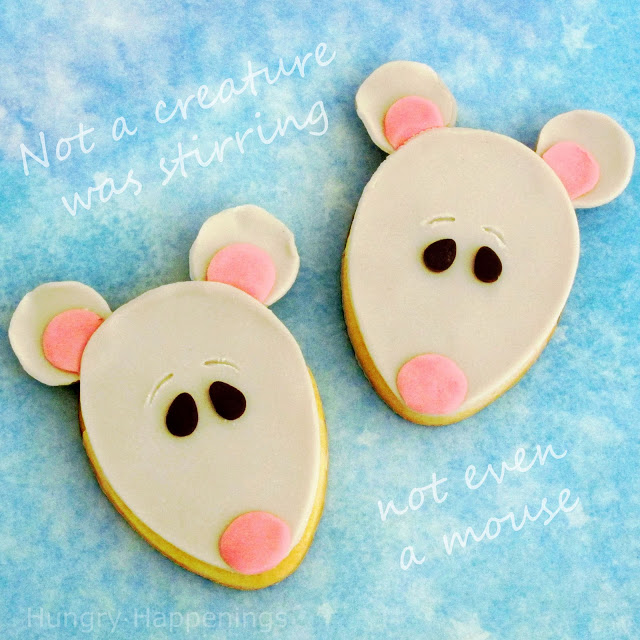 Christmas Mouse Cookies