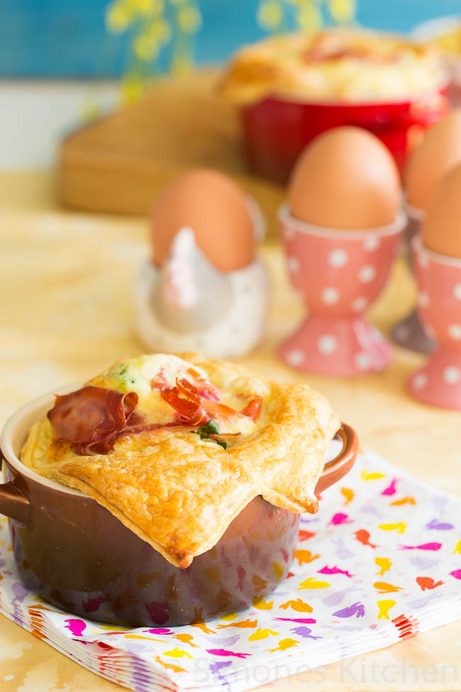 Easter quiche for easter breakfast