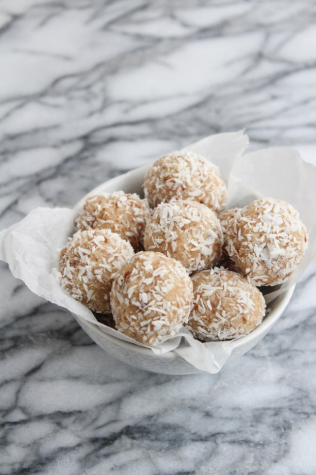 Coconut Date Snowballs Guest Post for Cook It Up Paleo