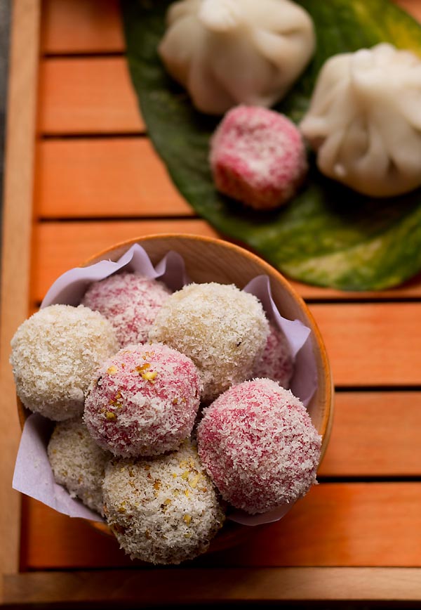 How to make Coconut Ladoo Recipe with Condensed Milk