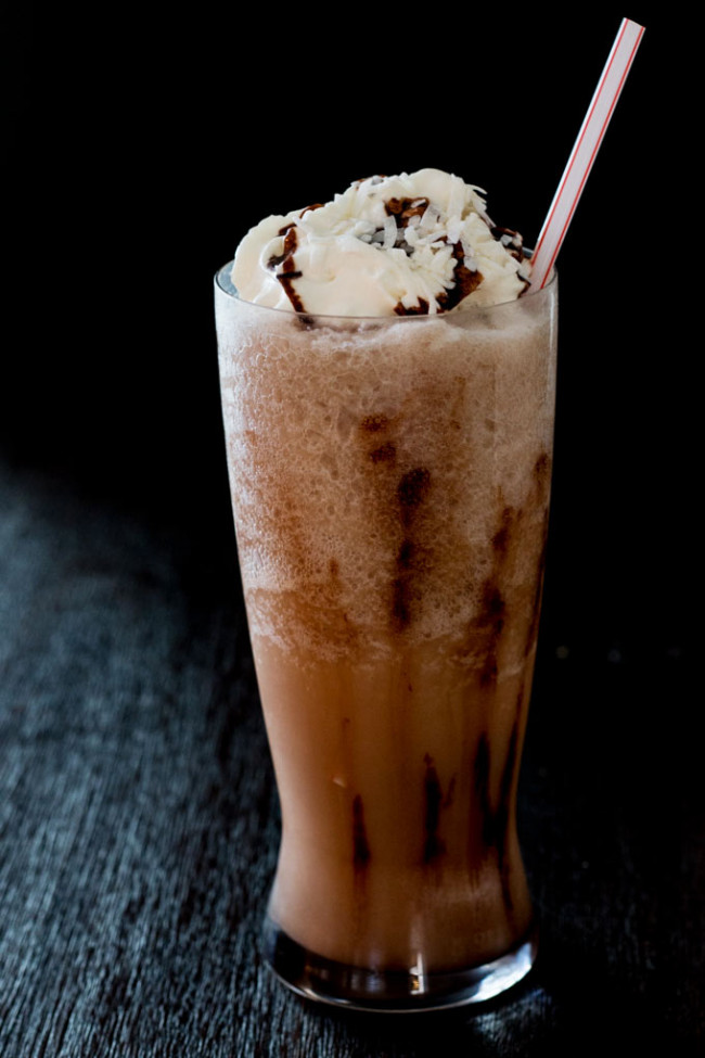 Easy Spiked Coconut Mocha Frappuccino » Blender Happy