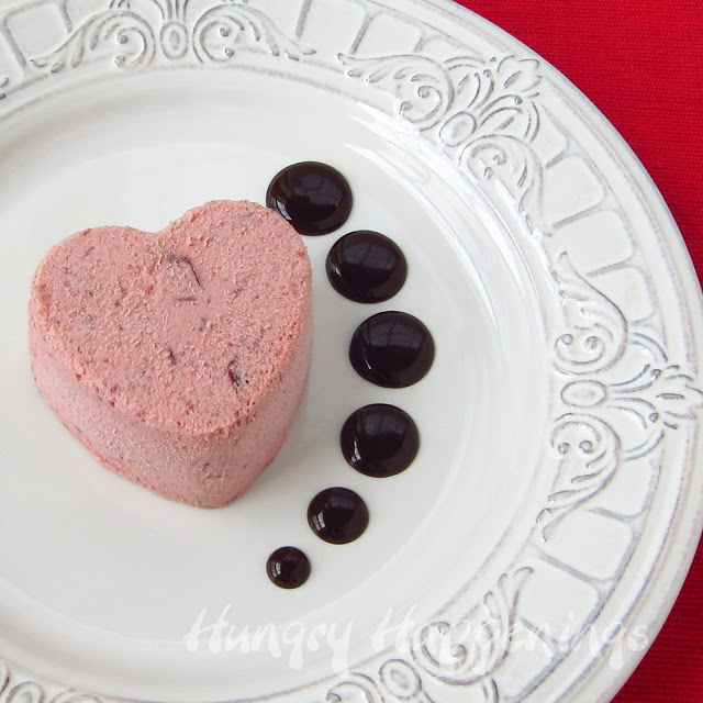 Cranberry Orange Semifreddo Hearts – Elegant Valentine’s Day Dessert