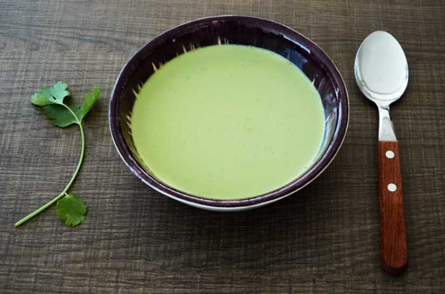 Cream Of Cilantro Soup