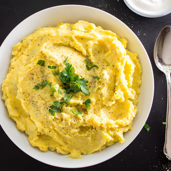 Dreamy Mashed Potatoes with Butternut Squash