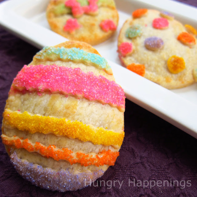Kids will love decorating these Easter egg breakfast pastries