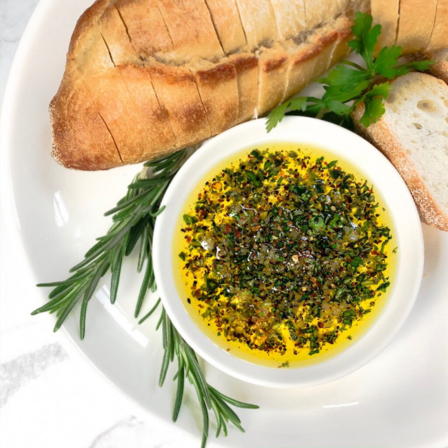 Herb Dipping and Marinating Oil