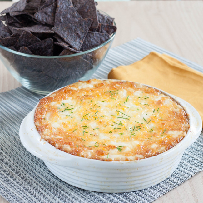 The Godmother's Famous Baked Onion Dip - Goodie Godmother