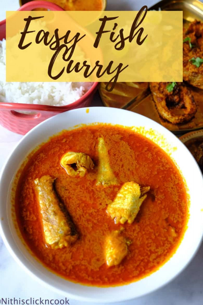 Easy Fish Curry