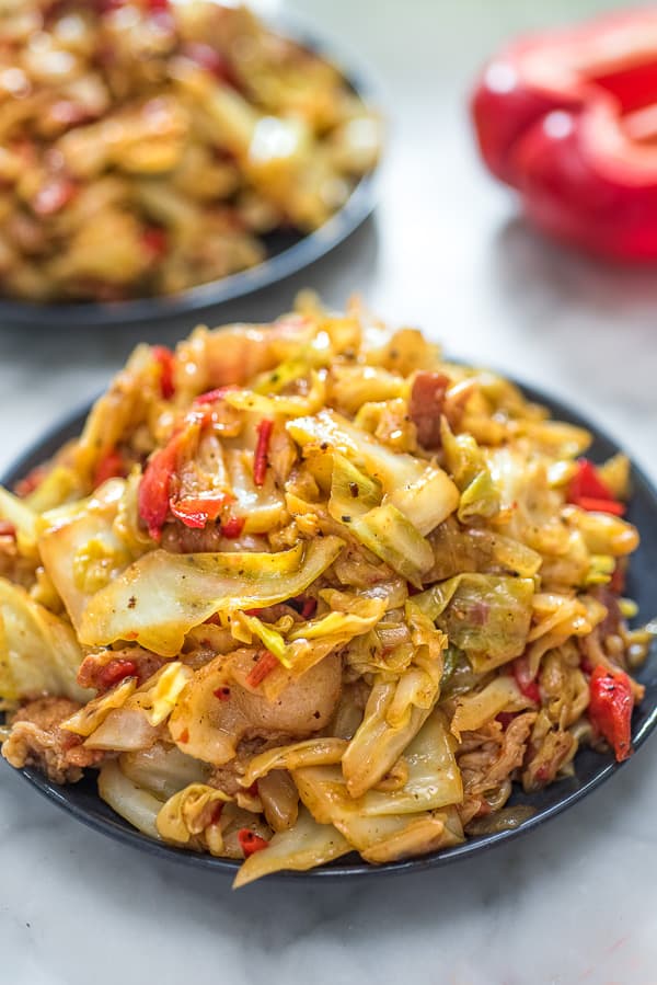 THE BEST FRIED CABBAGE