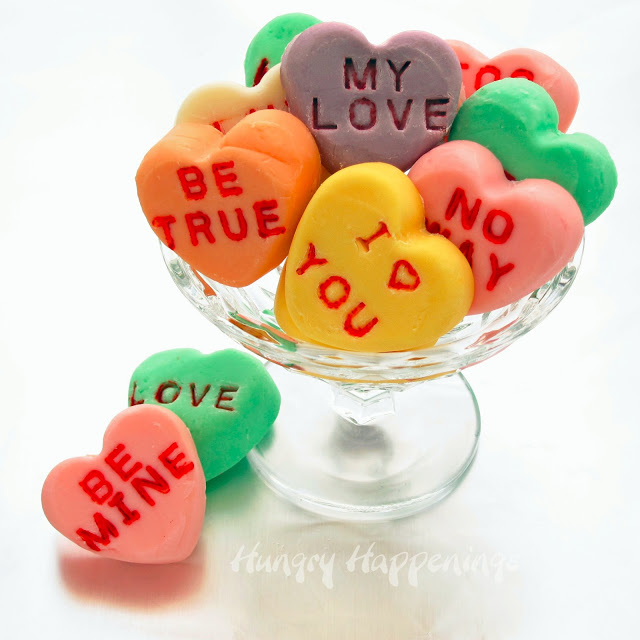 Conversation Heart Fudge – A sweet Valentine’s Day Candy Recipe