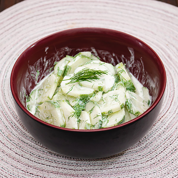 German Cucumber And Dill Salad