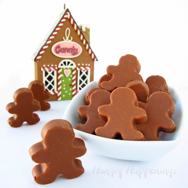 Cute Little Gingerbread Man Truffles For The Holidays.