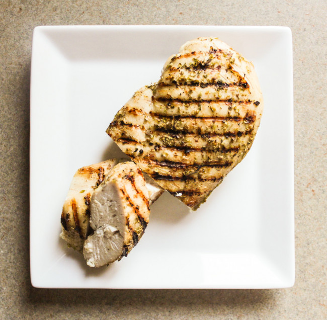 Italian Spice Rubbed Grilled Chicken