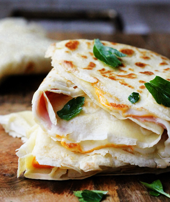 Ham And Cheese Crepes