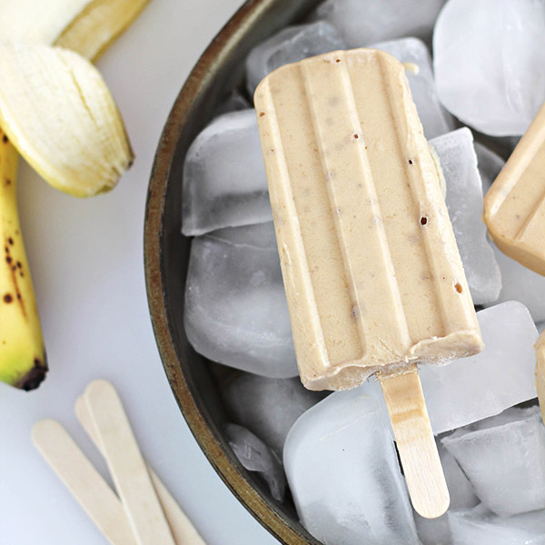 Peanut Butter and Banana Yogurt Pops Recipe
