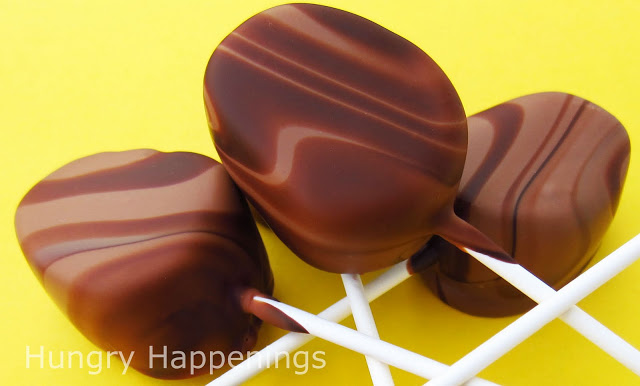 Swirling Sweets – Milk and Dark Chocolate Dipped Marshmallow Eggs