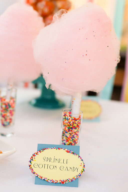 How to Make Cotton Candy with Sprinkles