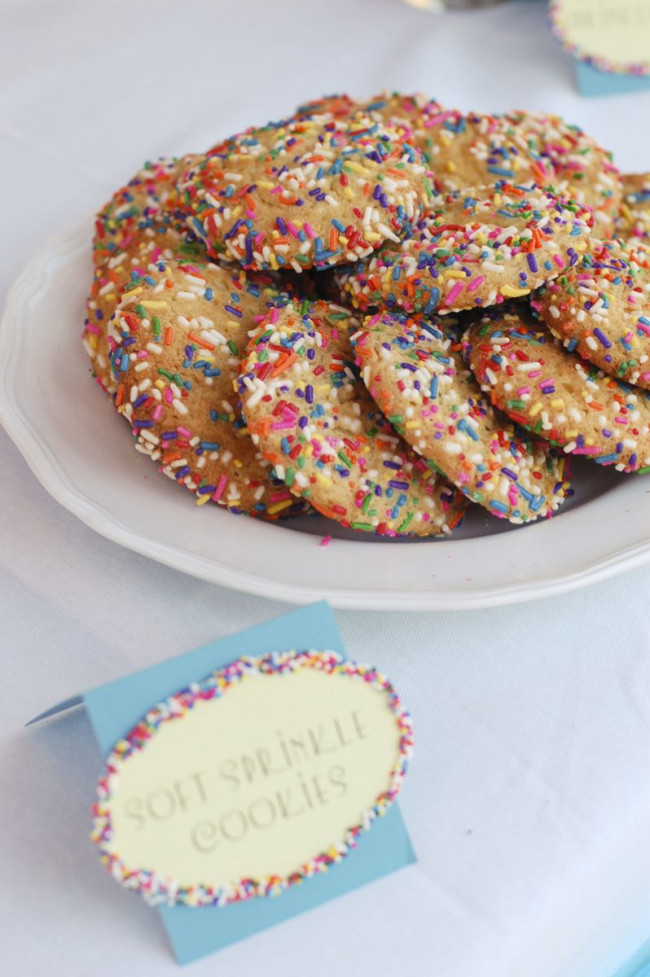 How to Make Sprinkle Covered Soft Sugar Cookies