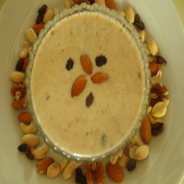 Dry Fruits Kheer (Dry Fruits Pudding)