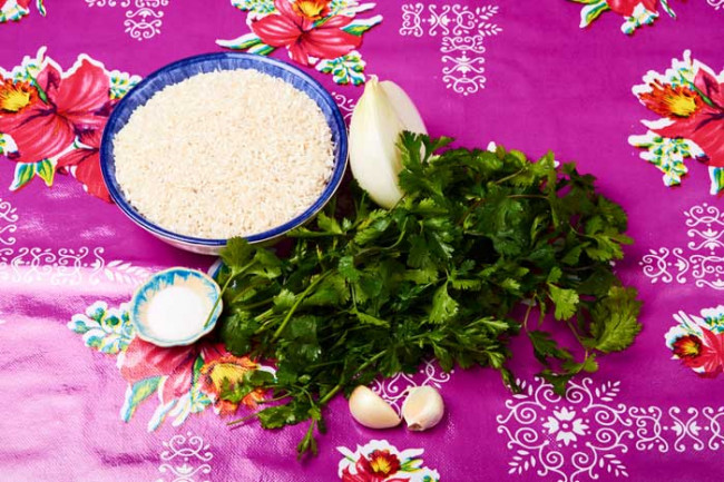 Green Rice - Cilantro Rice