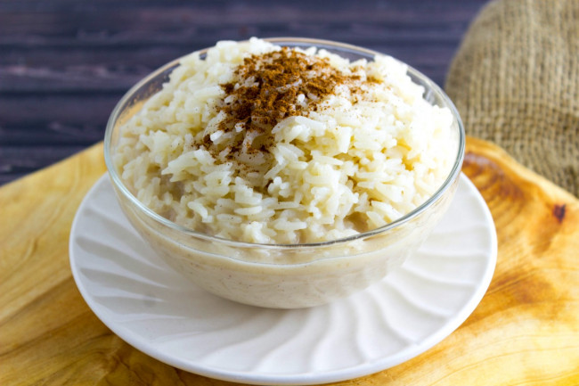 Leftover Chinese Rice Pudding