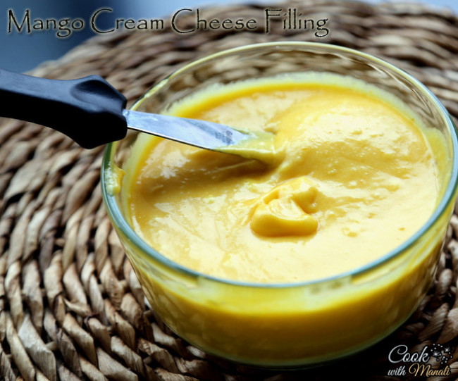 MANGO CREAM CHEESE FILLING FOR CAKES
