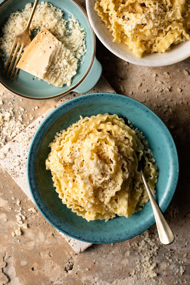 Easy Parmesan Pasta With Butter & Pepper
