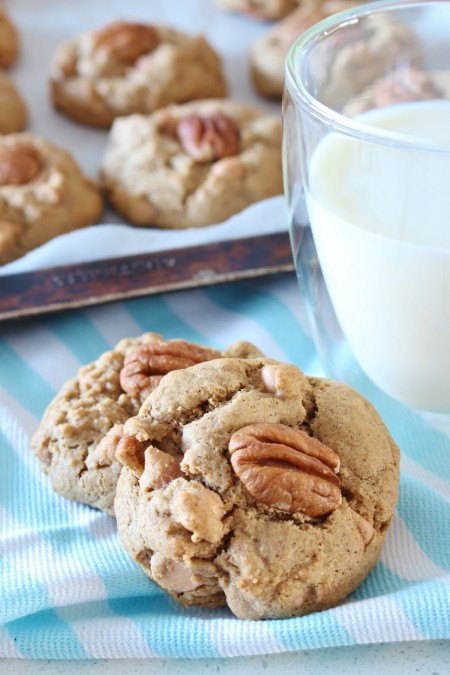 Pecan Butterscotch Cookies | gluten free
