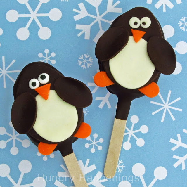 Sweet Penguin Rice Krispies Treat Pops will warm your heart