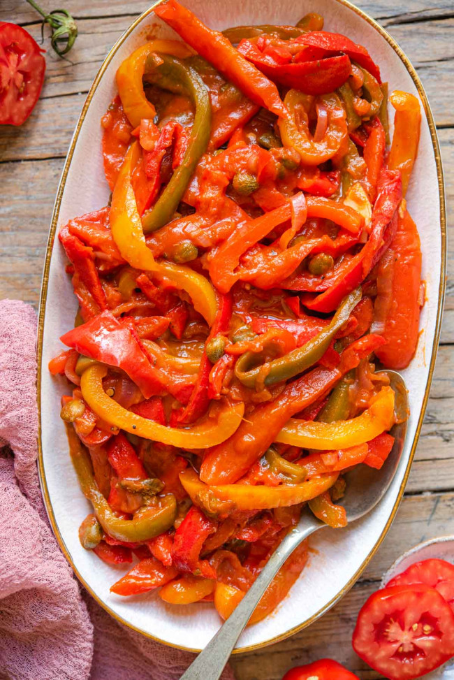 La Peperonata - Bell Peppers In Tomato Sauce