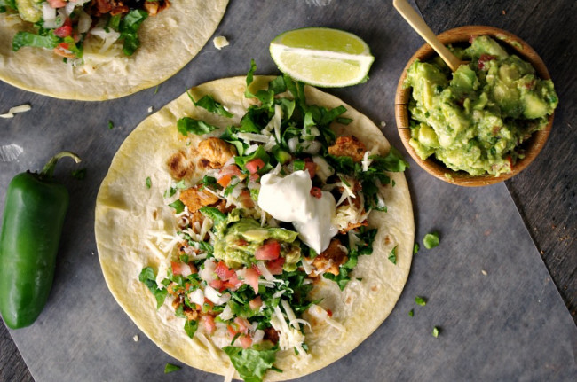 Pork Tacos With Pineapple Guacamole | Dixie Chik Cooks