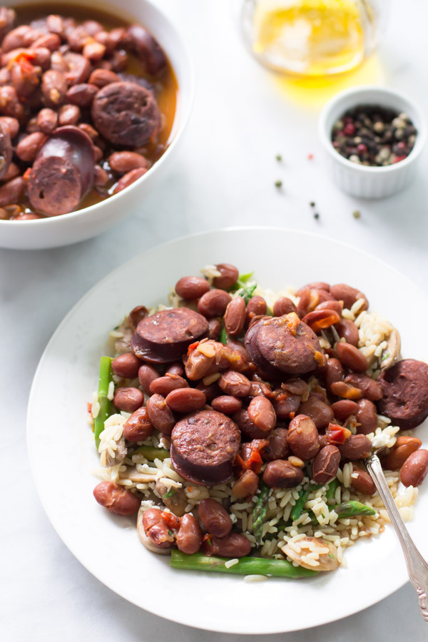 Pressure Cooker Sausage and Beans Recipe