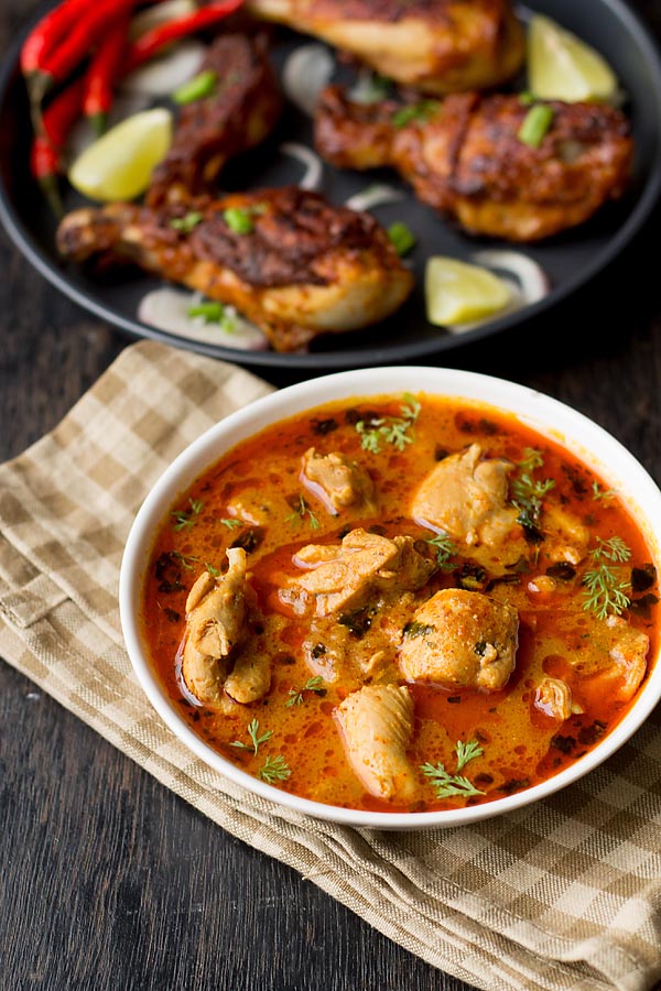 Punjabi Dhaba Style Chicken Curry Recipe
