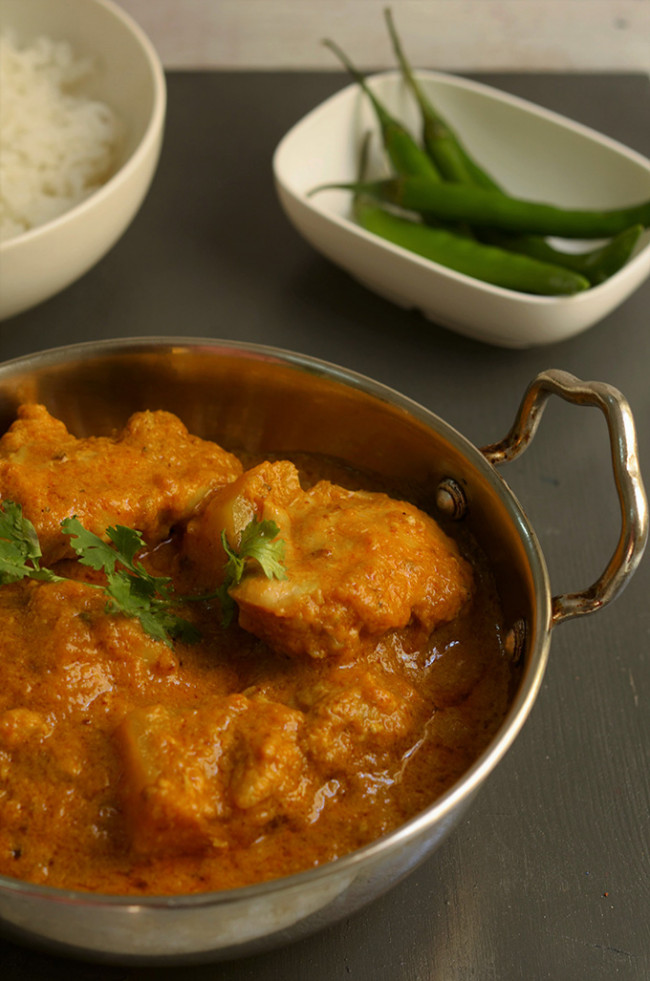 rich indian chicken curry