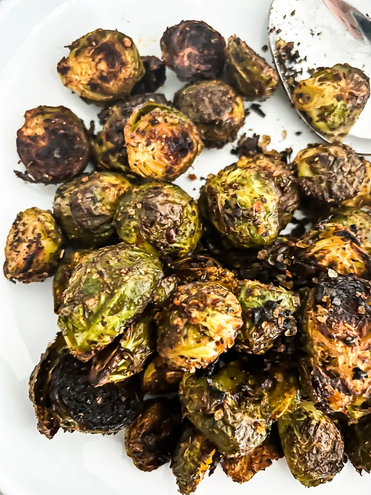 roasted cajun brussels sprouts