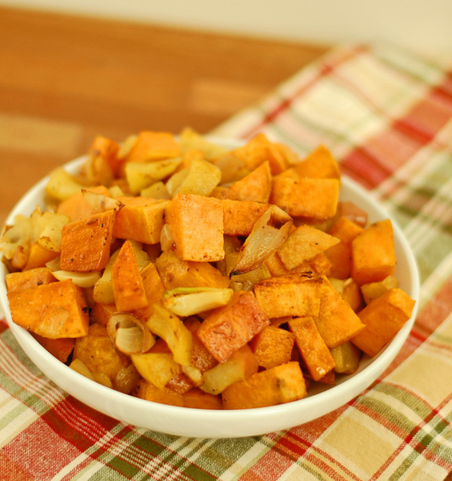 Roasted Sweet Potato and Apple Recipe