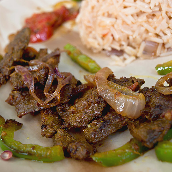  Sauteed spiced Beef Liver